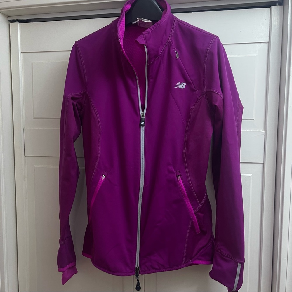 New Balance Magenta Zip Up